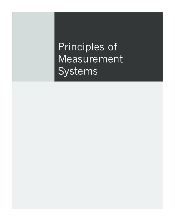 Bentley Jp Principles Of Measurement Systems Pdf Creator